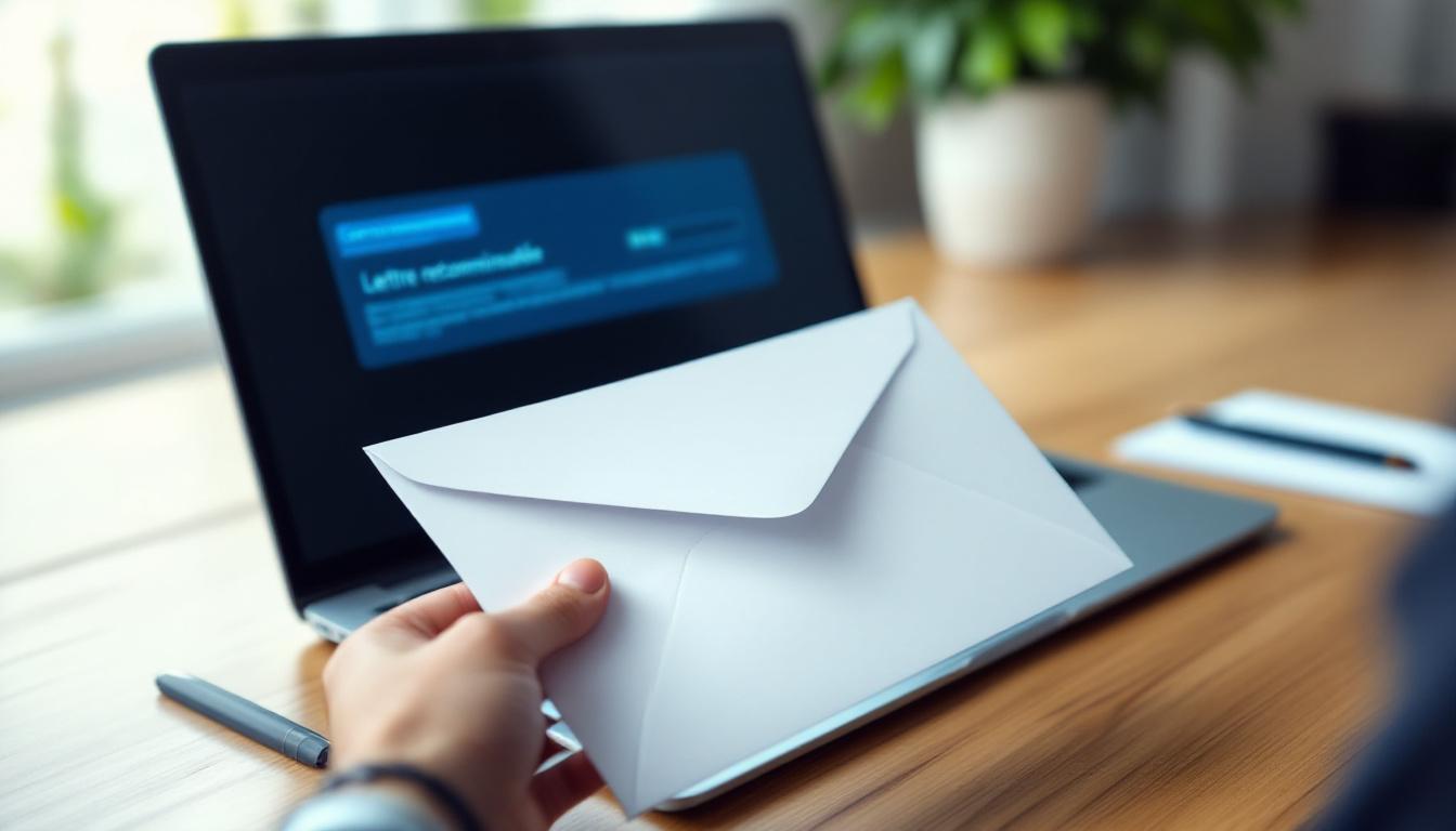 Lettre recommandée avec accusé de réception en ligne ou bureau